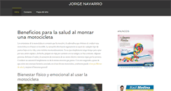 Desktop Screenshot of jorge-navarro.com